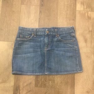 Citizens jean skirt